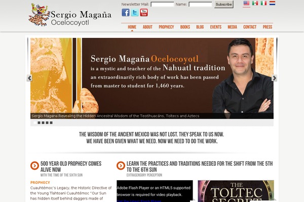 Simple theme site design template sample