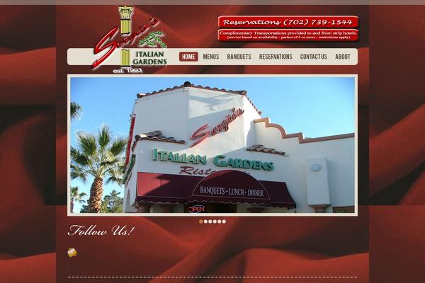 sergiosrestaurant.com site used Theme1211