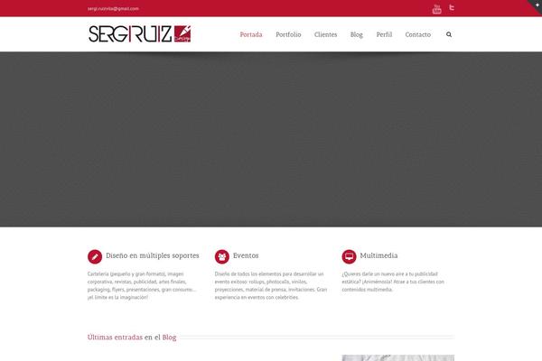 sergiruizvila.com site used Avada_3.3.1