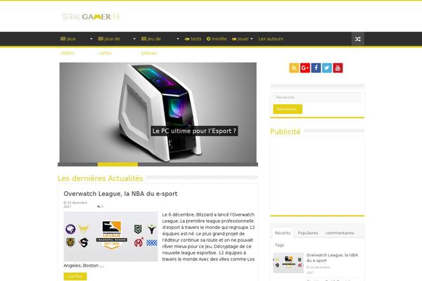 Sahifa theme site design template sample