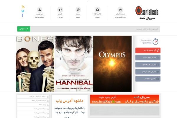 Nader theme site design template sample