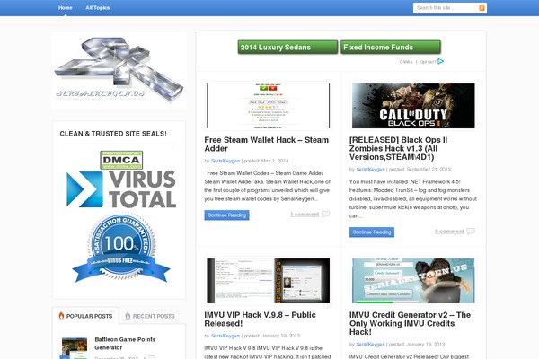 Smartblog theme site design template sample