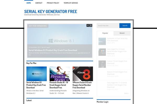 Site using Thrive-visual-editor plugin