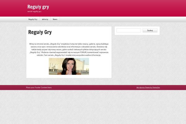 zeeNews theme site design template sample