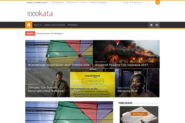 Sahifa theme site design template sample