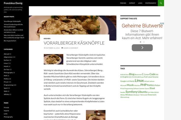 Site using Google Plusone(+1) Button plugin
