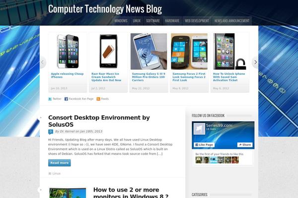 Sprout theme site design template sample