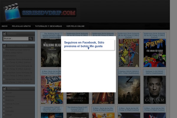seriesdvdrip.com site used Vozideapelis