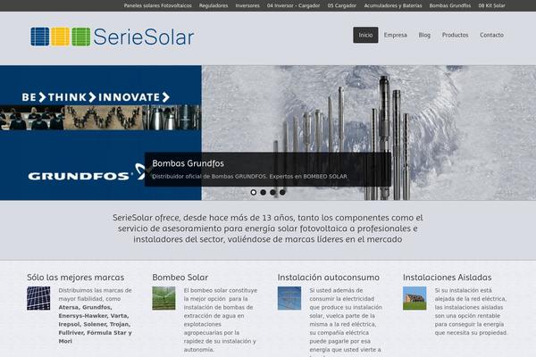 Panoramica theme site design template sample