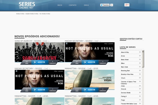 seriesonlines.net site used Tema