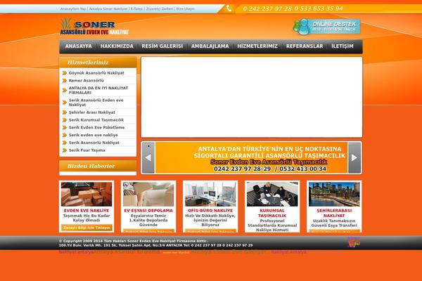 Site using Easy Contact Forms plugin