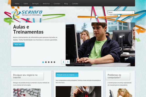 Fresco theme site design template sample