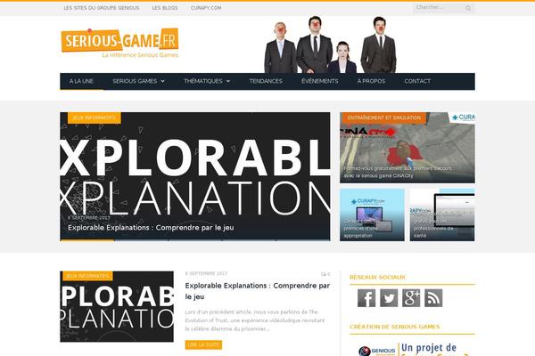 SmartMag Child theme site design template sample
