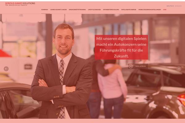 OneEngine theme site design template sample