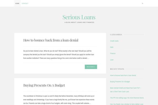 Chicago theme site design template sample