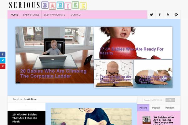 Nexus theme site design template sample