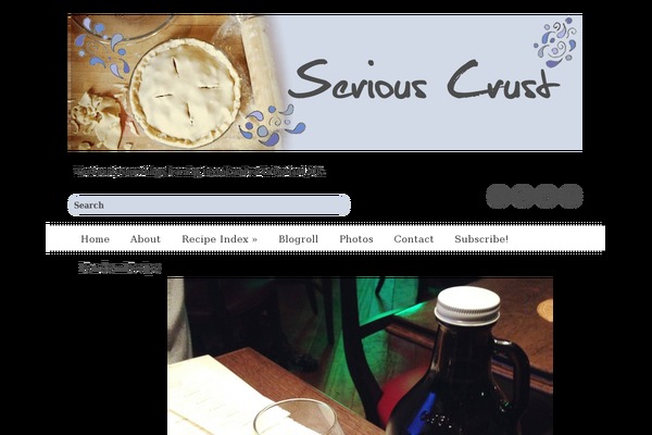 Site using Tipsy Social Icons plugin