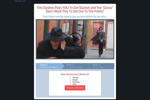 Hostmarks theme site design template sample
