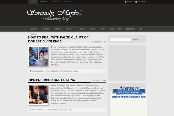 Obscure theme site design template sample