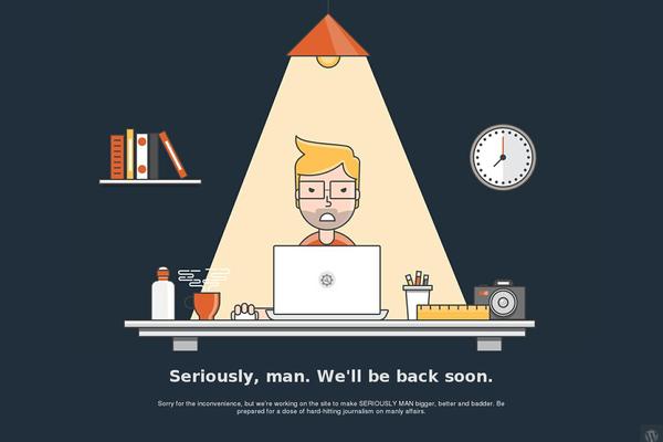 seriouslyman.com site used Mulada