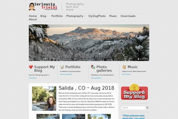 Site using Folder Gallery plugin