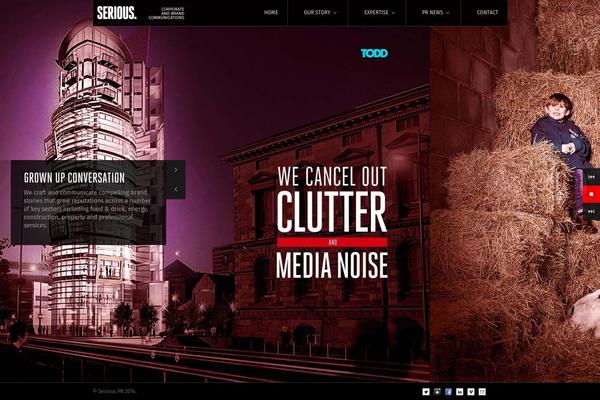 Magazine Hoot theme site design template sample