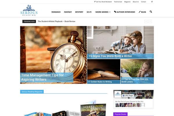 Newspaper theme site design template sample