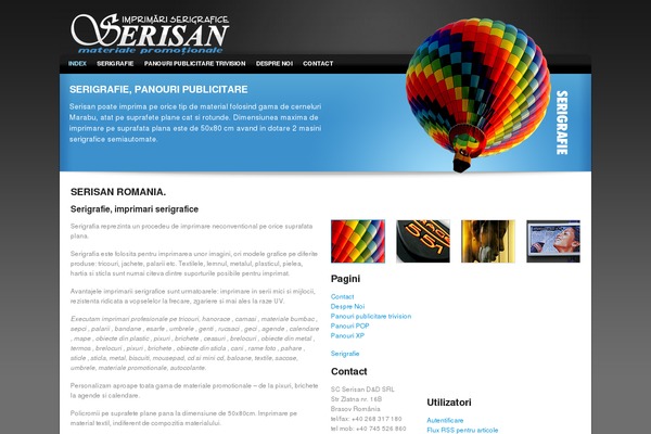 Productum theme site design template sample
