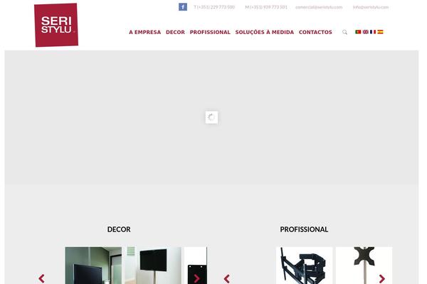 BeTheme Child theme site design template sample