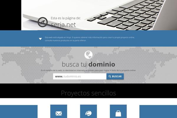 Blandes theme site design template sample