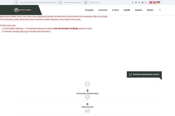 Denge theme site design template sample