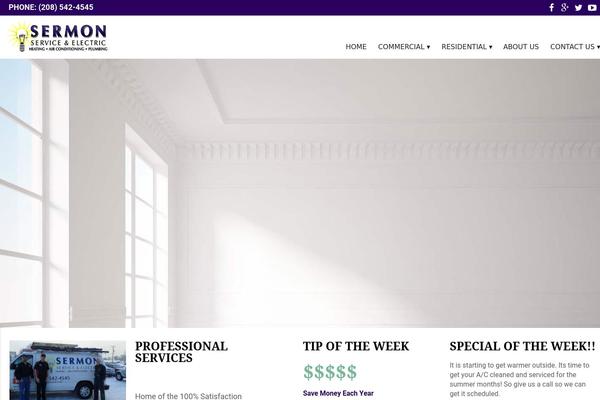 sermonserviceandelectric.com site used Sermons
