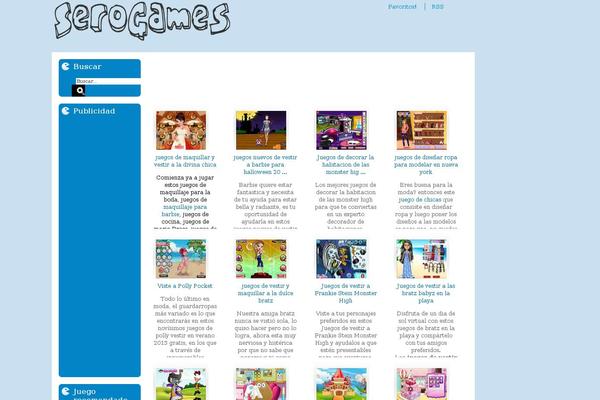 Flashgamer-english theme site design template sample
