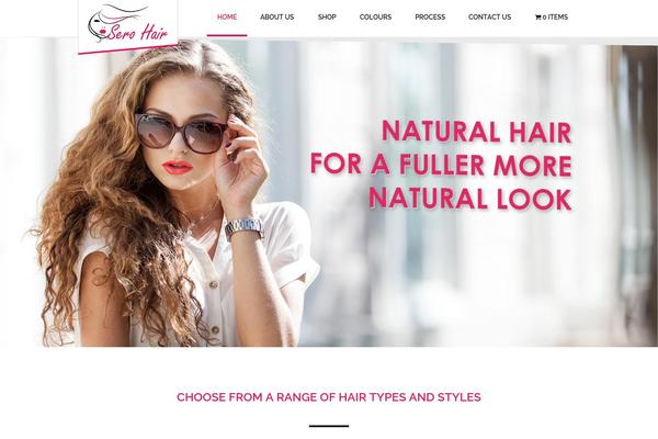 Spa Lab theme site design template sample