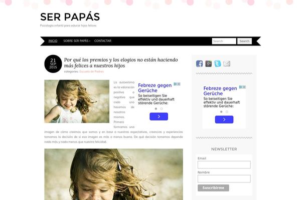 Adelle theme site design template sample