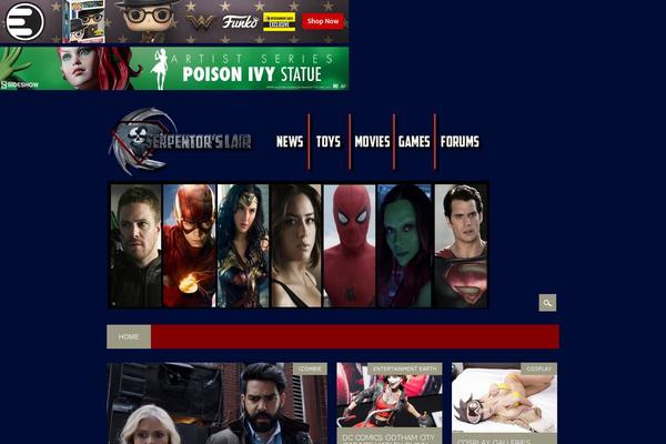 SuperNews theme site design template sample