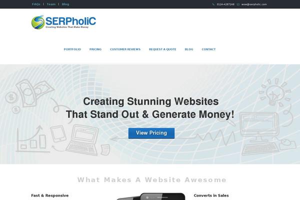 Site using WP Canvas - Shortcodes plugin