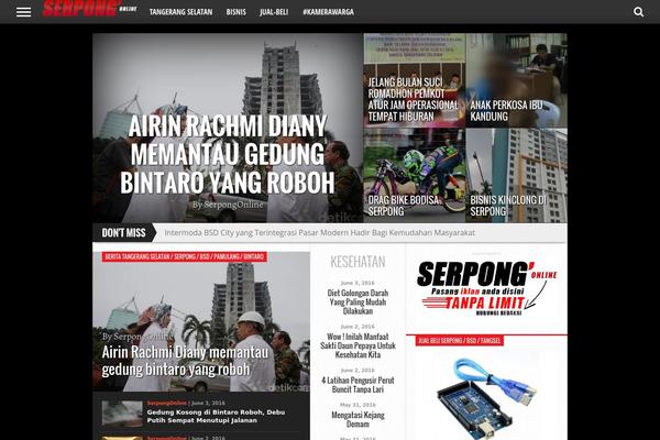 serpongonline.com site used Seoadsense