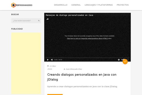 Site using Wp-codemirror-block plugin