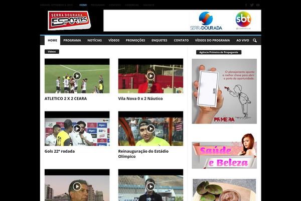 NewsMag theme site design template sample