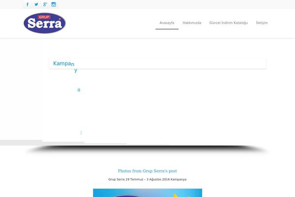Envision theme site design template sample