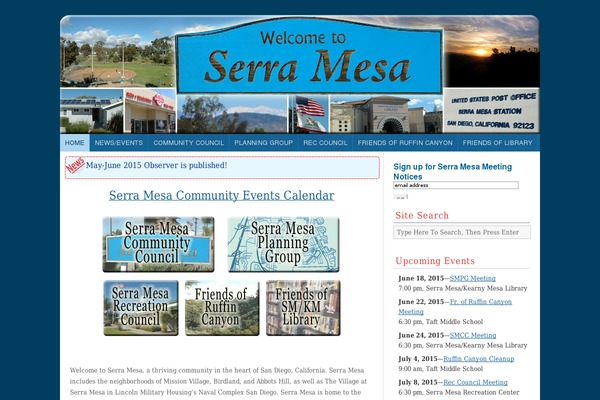 Site using Events Made Easy plugin