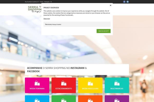 Mall theme site design template sample