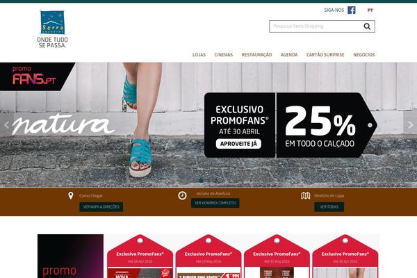 Sierra-shopping theme site design template sample