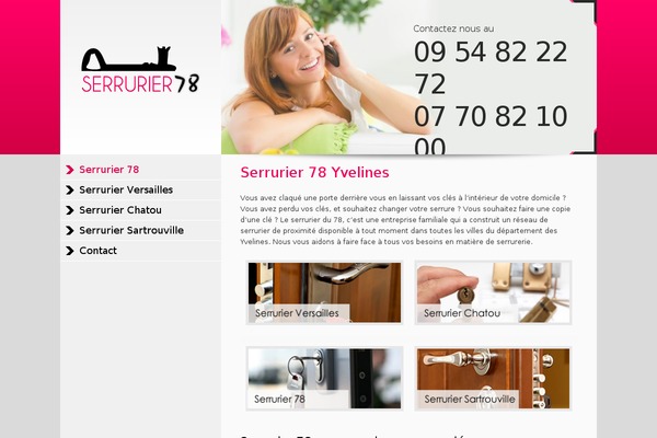 discover theme site design template sample