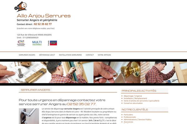 serrurier-angers.eu site used Professional