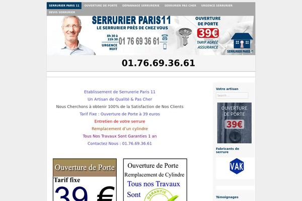 Bota theme site design template sample