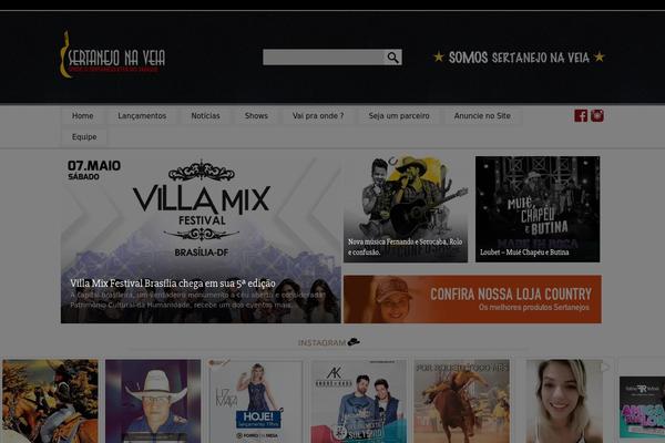 Esteem theme site design template sample
