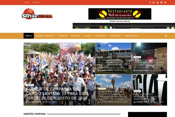Awaken theme site design template sample