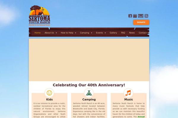 Earth theme site design template sample